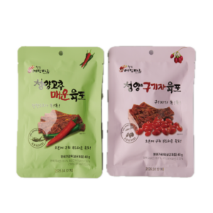 청양 구기자육포